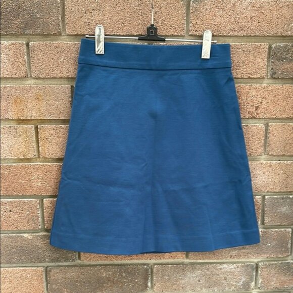Ann Taylor Blue A-Line Knee-Length Skirt for Work Size 00P - Picture 1 of 6